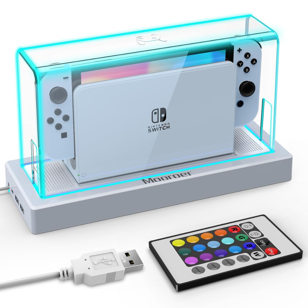 Base Protectora LED Nintendo Switch